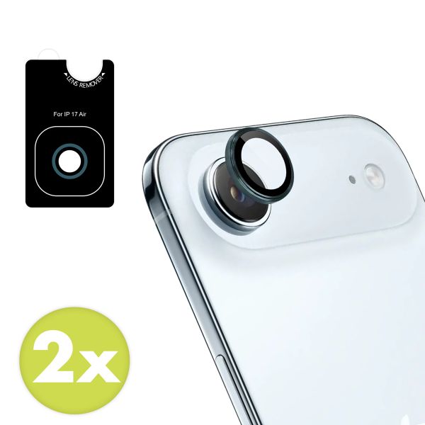 imoshion 2 Pack Camera lens protector Apple iPhone Air - Blue Grey