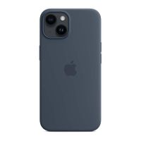 Apple Silicone Backcover MagSafe Apple iPhone 14 - Blauw