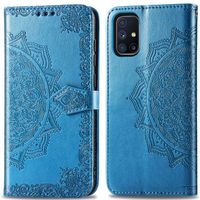 imoshion Mandala Bookcase Samsung Galaxy M51 - Turquoise