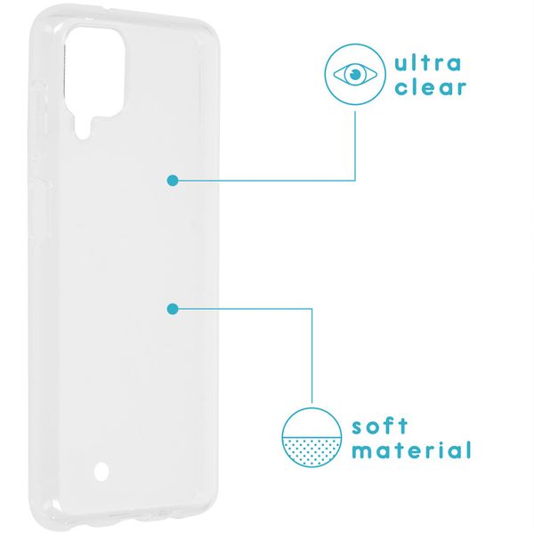 imoshion Softcase Backcover Samsung Galaxy A12 - Transparant