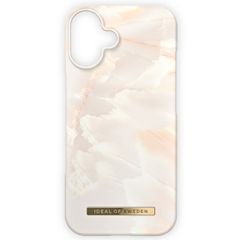 iDeal of Sweden Fashion Backcover Apple iPhone 16 - Rose Pearl Marble
