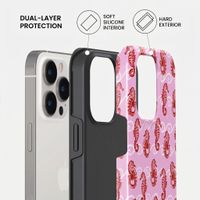 Burga Tough Back Cover with MagSafe Apple iPhone 13 Pro - Coral Reef