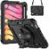 Accezz Rugged Backcover met schouderstrap iPad Mini 7 (2024) / iPad Mini 6 (2021) - Zwart