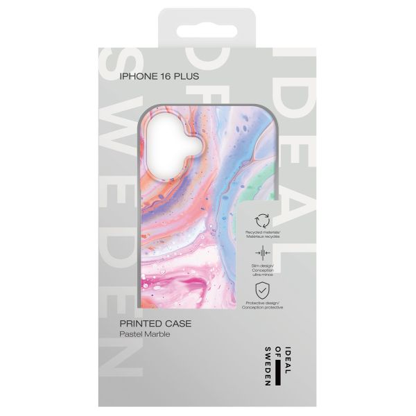 iDeal of Sweden Fashion Backcover Apple iPhone 16 Plus - Pastel Marble
