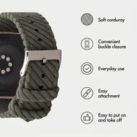 imoshion Corduroy strap Apple Watch | 44/45/46/49 mm - Green