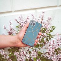 imoshion Design hoesje Samsung Galaxy A51 - Grafisch Koper / Blauw