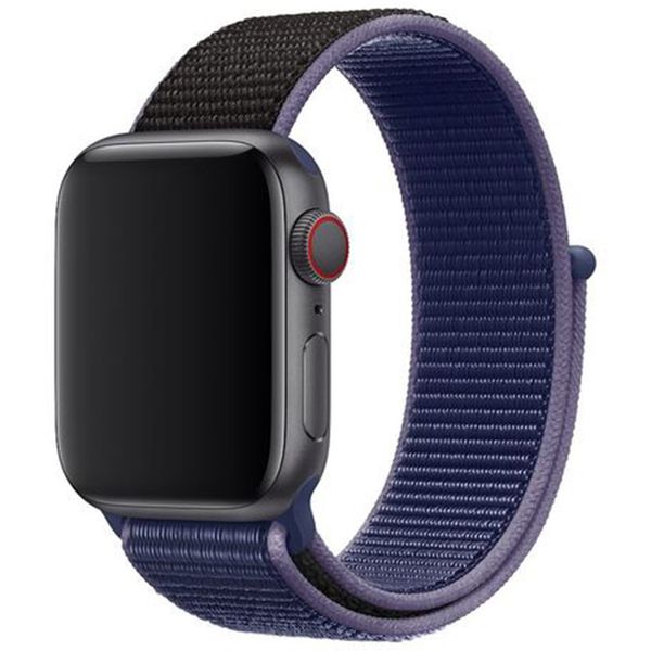 Apple Sport Loop Band Apple Watch Series 1-9 / SE - 38/40/41 mm / Series 10 - 42 mm - Midnight Blue