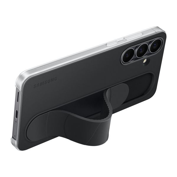 Samsung Originele Standing Grip Case Samsung Galaxy S25 FE - Zwart