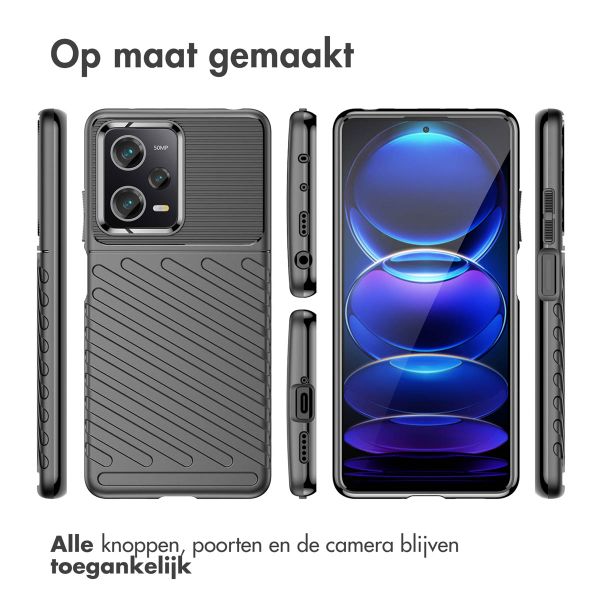 imoshion Thunder Backcover Xiaomi Poco X5 Pro 5G - Zwart