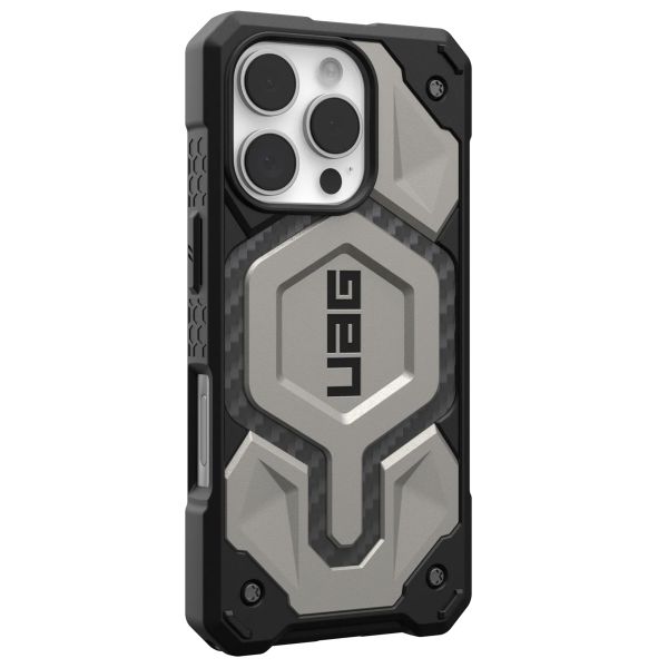 UAG Monarch Pro Backcover iPhone 16 Pro - Titanium