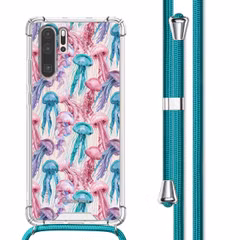 imoshion Design hoesje met koord Huawei P30 Pro - Jellyfish Watercolor