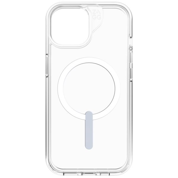 ZAGG Crystal Palace Snap Backcover MagSafe iPhone 15 - Transparant