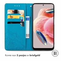 imoshion Mandala Bookcase Xiaomi Redmi Note 12 (4G) - Turquoise