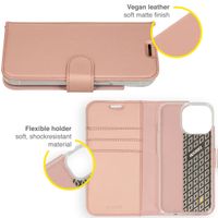 Accezz Wallet Softcase Bookcase Apple iPhone 14 Pro Max - Rosé Goud