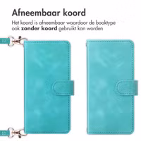 imoshion Bookcase met koord iPhone 13 - Turquoise