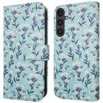 imoshion Design Bookcase Samsung Galaxy S23 FE - Blue Flowers