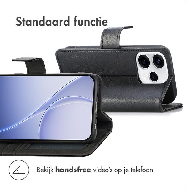 imoshion Luxe Bookcase Oppo Reno15 (5G) - Zwart