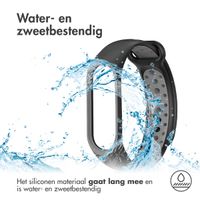 imoshion Siliconen sport bandje Xiaomi Mi Band 3 / 4 - Zwart / Grijs