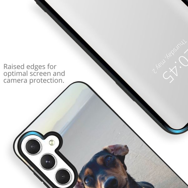 Ontwerp je eigen gel hoesje Samsung Galaxy A55 - Zwart