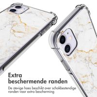 imoshion Design hoesje met koord iPhone 11 - White Marble