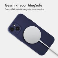 Accezz Grip Backcover met MagSafe Apple iPhone 14 - Donkerblauw
