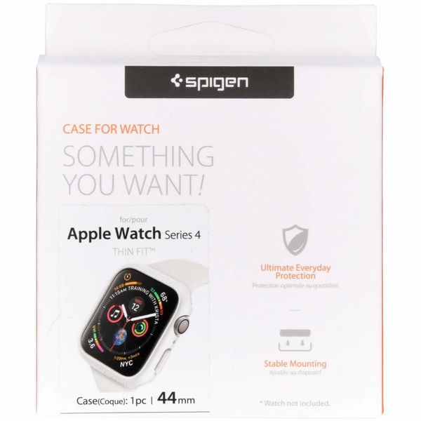 Spigen Thin Fit™ Case Apple Watch Series 4 / 5 / 6 / SE - 44 mm - Wit