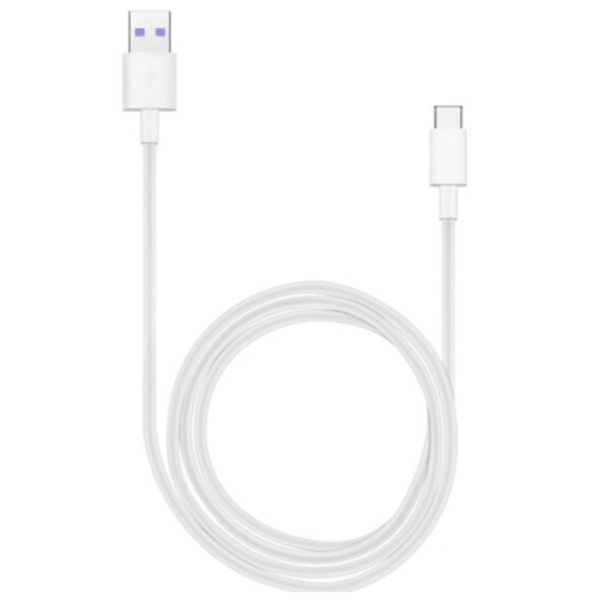 Huawei Originele USB naar USB-C kabel - 1 meter - 40 Watt - Wit