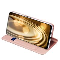 Dux Ducis Slim Softcase Bookcase Huawei P40 Lite - Rosé Goud