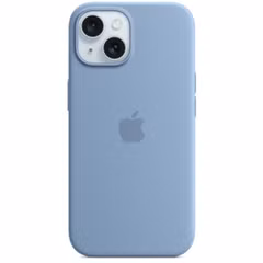 Apple Silicone Backcover MagSafe Apple iPhone 15 - Winter Blue