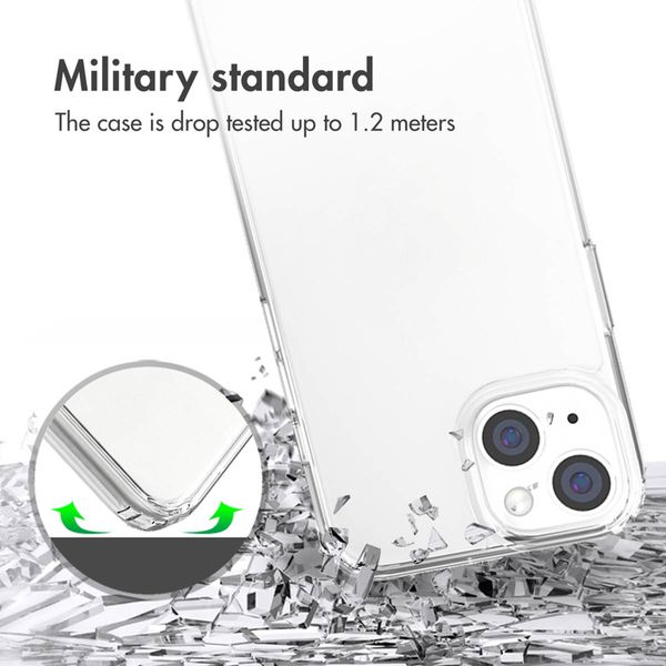 Accezz Xtreme Impact Back Cover Apple iPhone 14 - Transparent