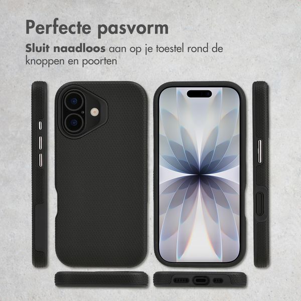 Accezz Tough Backcover met MagSafe Apple iPhone 17 - Zwart