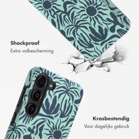 Selencia Vivid Backcover Samsung Galaxy S23 - Tropical Vibes Light Blue