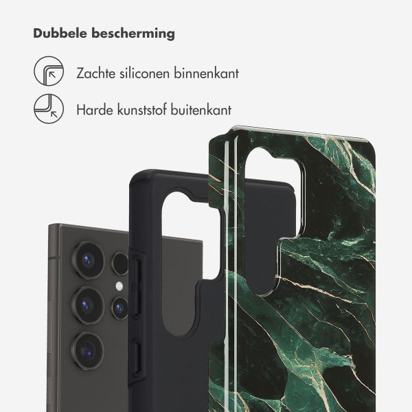 Selencia Vivid Backcover Samsung Galaxy S25 Ultra - Chic Marble Quartz