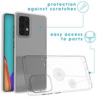 imoshion Design hoesje Samsung Galaxy A52(s) (5G/4G) - Paardenbloem - Wit