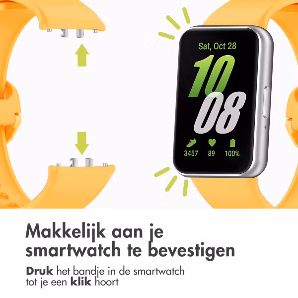 imoshion Siliconen bandje Samsung Galaxy Fit 3 - Geel