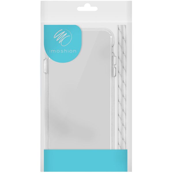 imoshion Backcover met koord Apple iPhone 11 - Wit Zilver