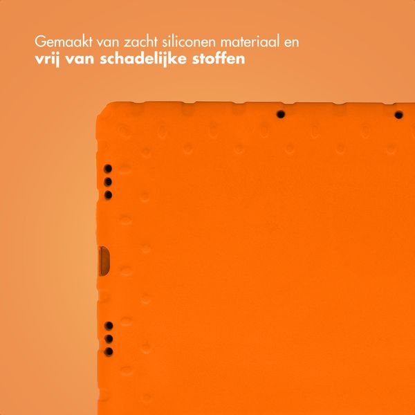 imoshion Kidsproof Backcover met handvat Lenovo Tab P11 / P11 Plus - Oranje