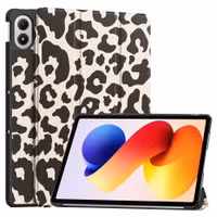 imoshion Design Trifold Bookcase Xiaomi Redmi Pad 2 Pro - Leopard