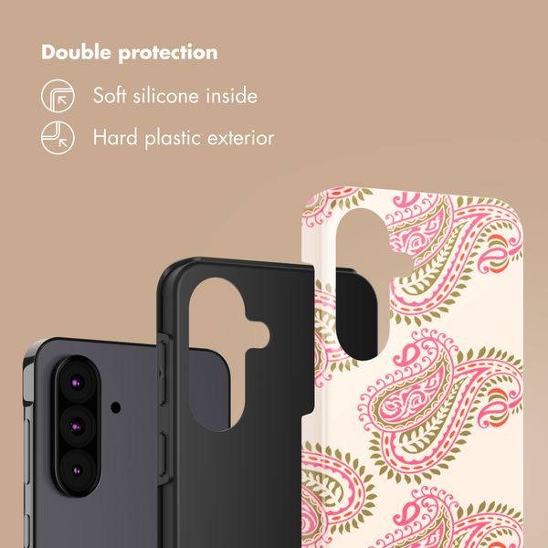 Selencia Vivid Back Cover Samsung Galaxy A37 (5G) - Paisley Blush