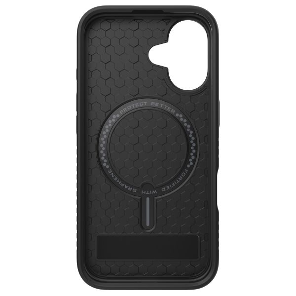 ZAGG Denali Snap KickStand Case met MagSafe iPhone 16 - Zwart