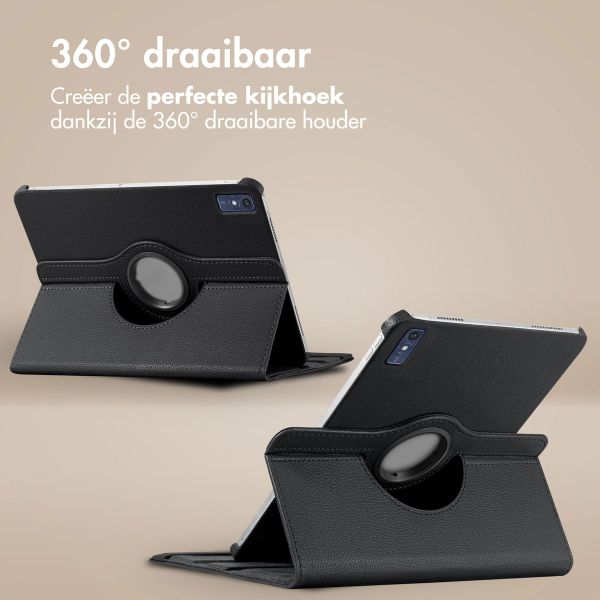 imoshion 360° draaibare Bookcase Lenovo Tab M10 5G - Zwart