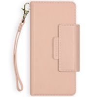 Selencia 2-in-1 Uitneembare Vegan Lederen Bookcase iPhone 13 Pro - Roze