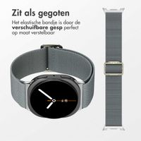 imoshion Elastisch Nylonbandje voor de Samsung Galaxy Watch 8 (Classic) - 40 / 44 / 46mm - Grijs