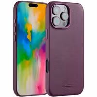 Accezz MagSafe Leather Backcover Apple iPhone 16 Pro Max - Heath Purple