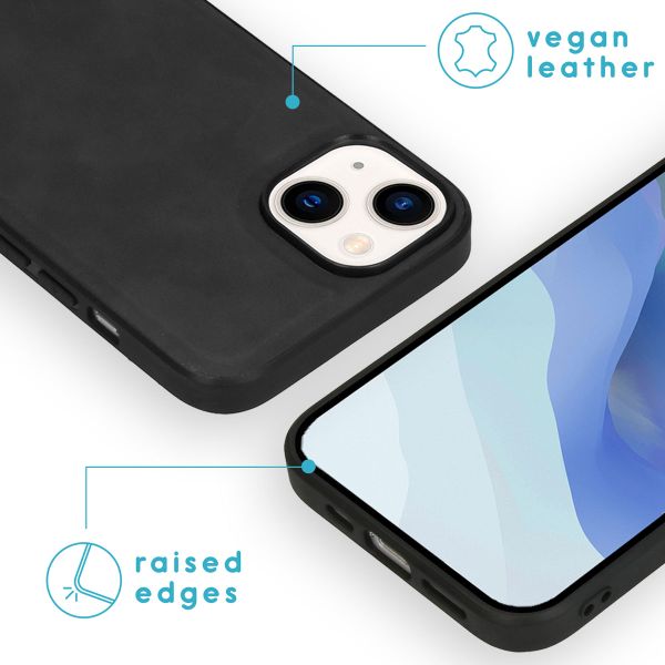 imoshion Uitneembare 2-in-1 Luxe Bookcase Apple iPhone 14 - Zwart