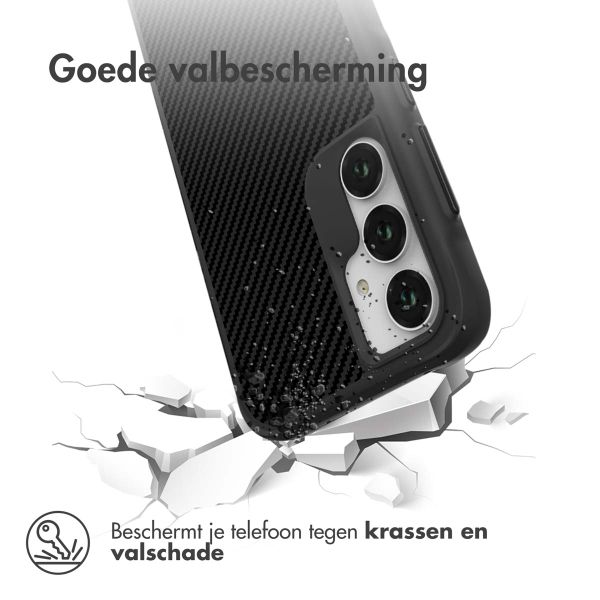 imoshion Rugged Hybrid Case Samsung Galaxy A55 - Zwart