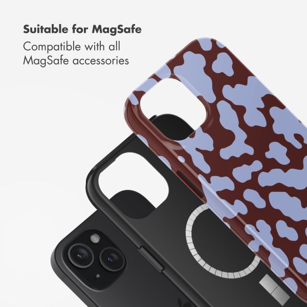 Selencia Vivid Back Cover with MagSafe Apple iPhone 15 - Moo'd Lavender Glow