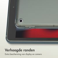 Accezz Frosted Backcover Apple iPad 9 (2021) 10.2 inch / iPad 8 (2020) 10.2 inch / iPad 7 (2019) 10.2 inch - Zwart