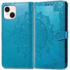 imoshion Mandala Bookcase iPhone 14 - Turquoise