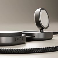 Zens Pro 3 USB-C Kabel met draadloze oplader voor telefoon / earbuds / Apple Watch - MagSafe en Qi2 - Zwart